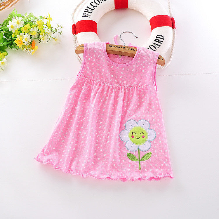 Baby Dresses Princess Girls Dress 0-1years Cotton Clothing Baby Infant Summer Clothes-Dollar Bargains Online Shopping Australia