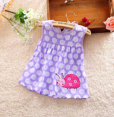 Baby Dresses Princess Girls Dress 0-1years Cotton Clothing Baby Infant Summer Clothes-Dollar Bargains Online Shopping Australia