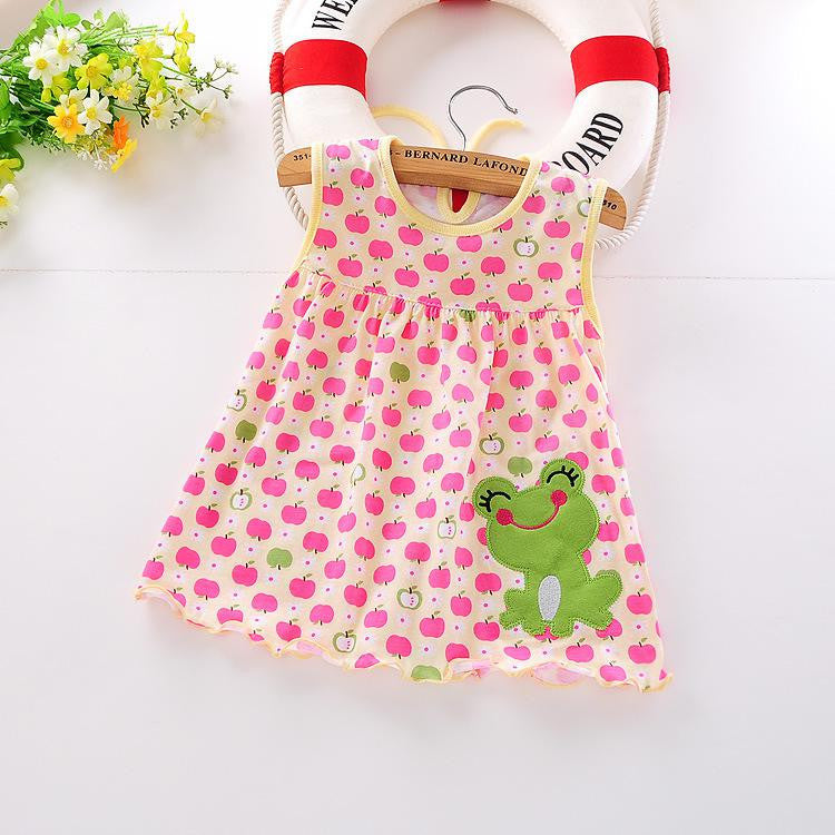 Baby Dresses Princess Girls Dress 0-1years Cotton Clothing Baby Infant Summer Clothes-Dollar Bargains Online Shopping Australia