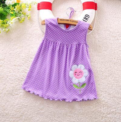Baby Dresses Princess Girls Dress 0-1years Cotton Clothing Baby Infant Summer Clothes-Dollar Bargains Online Shopping Australia