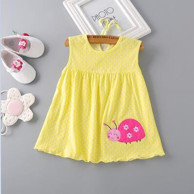 Baby Dresses Princess Girls Dress 0-1years Cotton Clothing Baby Infant Summer Clothes-Dollar Bargains Online Shopping Australia