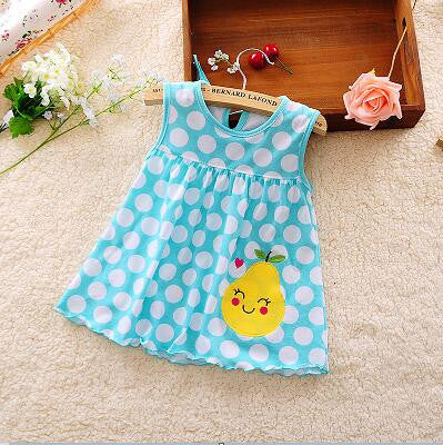 Baby Dresses Princess Girls Dress 0-1years Cotton Clothing Baby Infant Summer Clothes-Dollar Bargains Online Shopping Australia