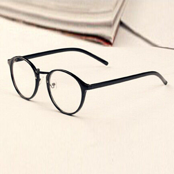 Mens Womens Nerd Glasses Clear Lens Eyewear Unisex Retro Eyeglasses Spectacles-Dollar Bargains Online Shopping Australia