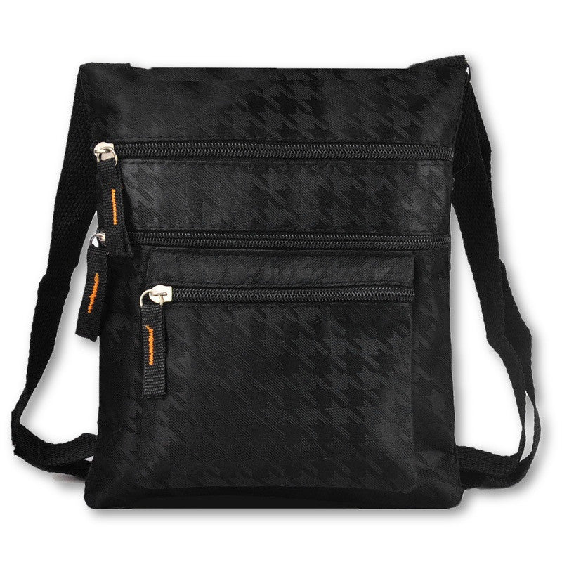 19.5*22.5cm Black and Brown 2 Color Fashion Denim Thread Pattern Bag Men Men's travel bags Purse QQ1895-Dollar Bargains Online Shopping Australia