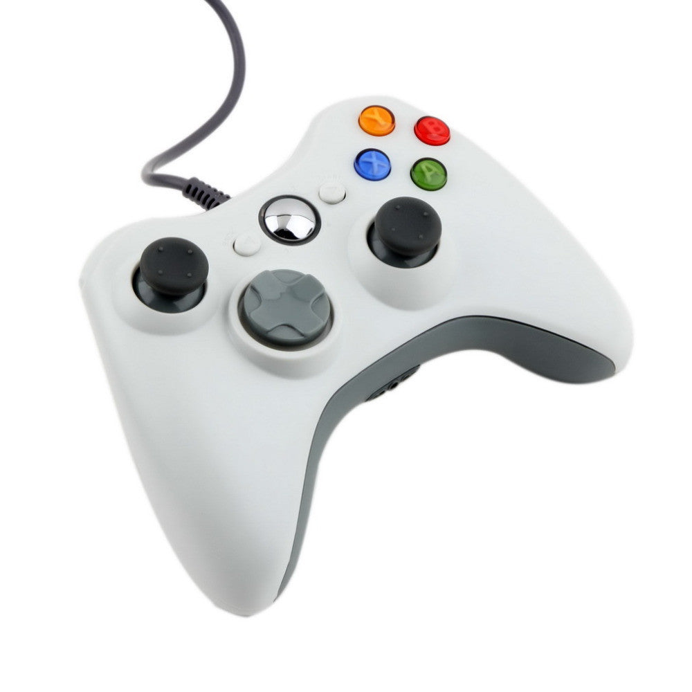 USB Wired Joypad Gamepad white Controller For Microsoft for Xbox & Slim for 360 PC for Windows 7 Worldwide-Dollar Bargains Online Shopping Australia