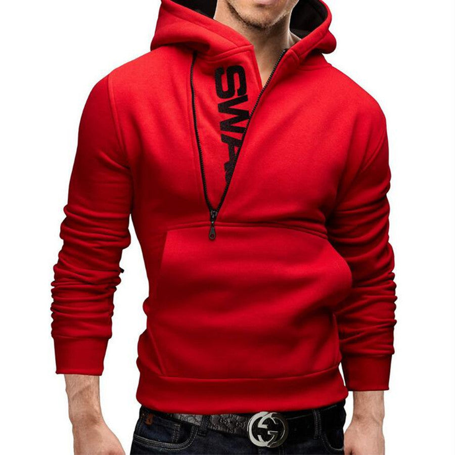 Hoodies And Sweatshirt Men Long Sleeve Solid Turtleneck Fashion Slim Men Sweatshirts-Dollar Bargains Online Shopping Australia