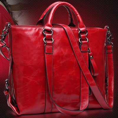 Fashion Genuine Leather bags Tote Women Leather Handbags Women Messenger Bags Shoulder Bags Vintage bags popular-Dollar Bargains Online Shopping Australia