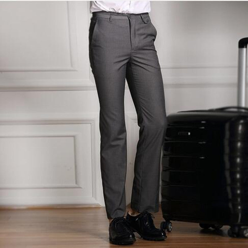 men high-grade fashion business trousers/Men's slim fit suit pants /Men's pure cotton Casual pants-Dollar Bargains Online Shopping Australia