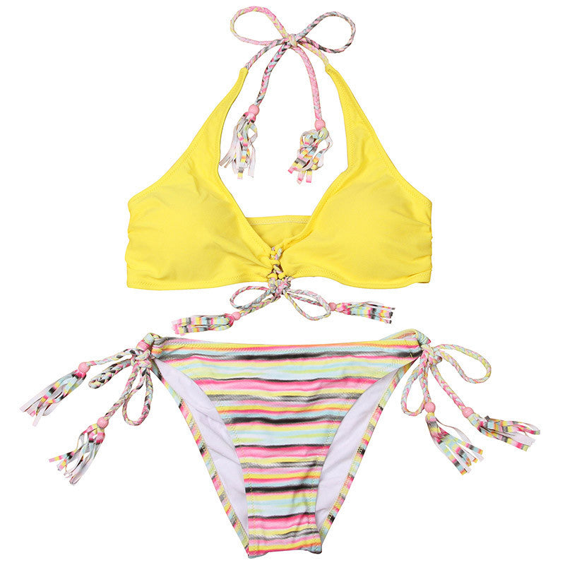 Handmade Crochet Bikinis Women Swimsuit Push Up Swimwear female Sexy Brazilian Bikini Set Beach Wear Bathing Suit XL-Dollar Bargains Online Shopping Australia