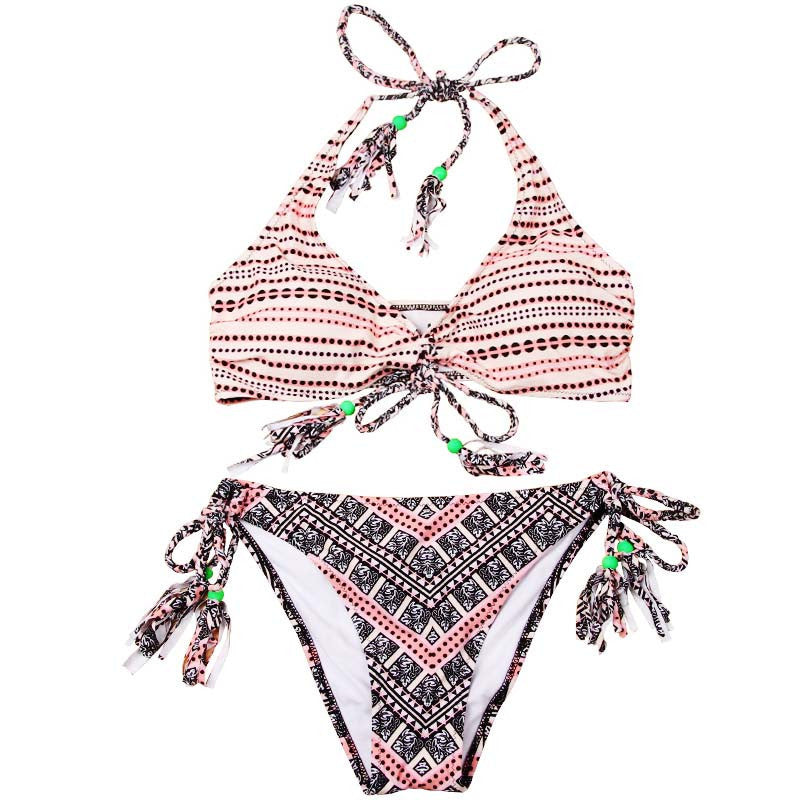 Handmade Crochet Bikinis Women Swimsuit Push Up Swimwear female Sexy Brazilian Bikini Set Beach Wear Bathing Suit XL-Dollar Bargains Online Shopping Australia