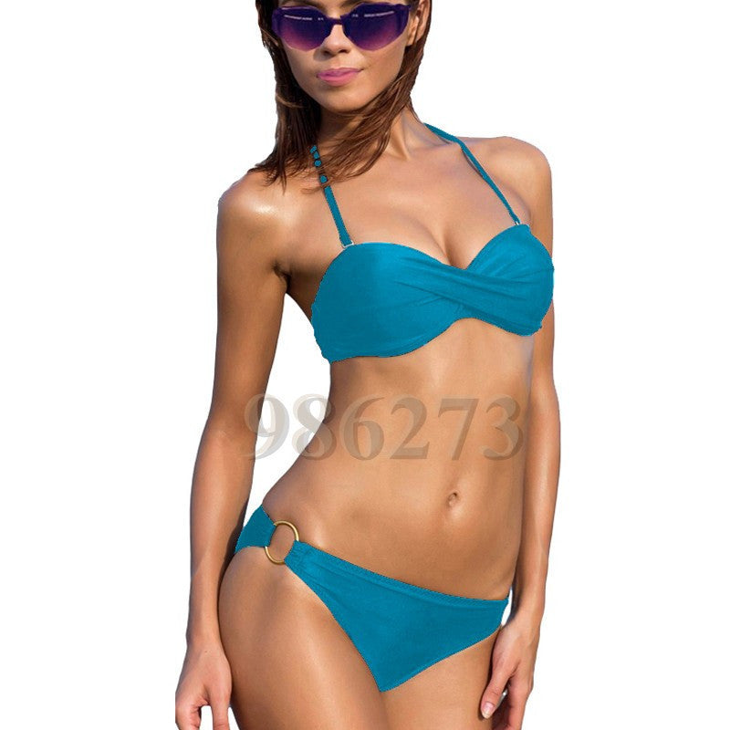 est Summer Sportswear Sexy Bikini Women Swimwear Occidental Secret Bathing Suit Swimsuit Eight Colors S M L #MU300-Dollar Bargains Online Shopping Australia