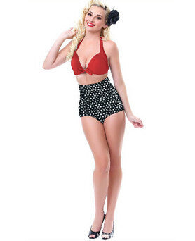 Push up High Waist Swimsuit 4XL XXXL XXL big size Women Bathing Suit Padded Bikini set Retro Beachwear Plus Size Swimwear-Dollar Bargains Online Shopping Australia