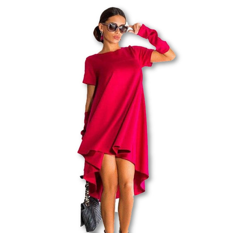 Brand Midi Women Dress Summer Style Tunic Boho Kylie Jenner Ladies Dresses Mavodovama Red Party Woman Dress Ukraine-Dollar Bargains Online Shopping Australia