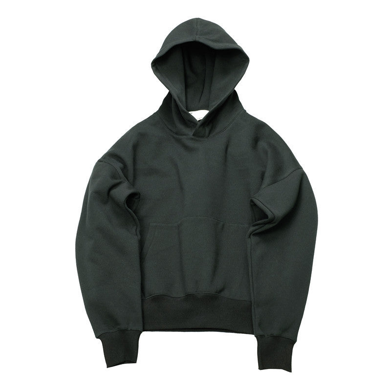 hip hop hoodies with fleece WARM winter mens kanye west hoodie sweatshirt swag solid Olive pullover-Dollar Bargains Online Shopping Australia