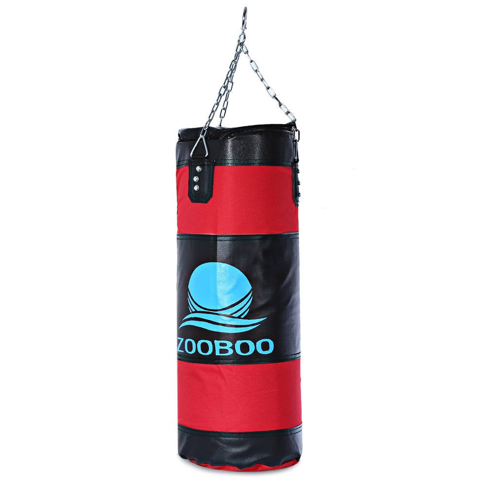 High Quality 100cm Boxing Sandbags Striking Drop Hollow Empty Sand Bag with Chain Martial Art Training Punch Target-Dollar Bargains Online Shopping Australia
