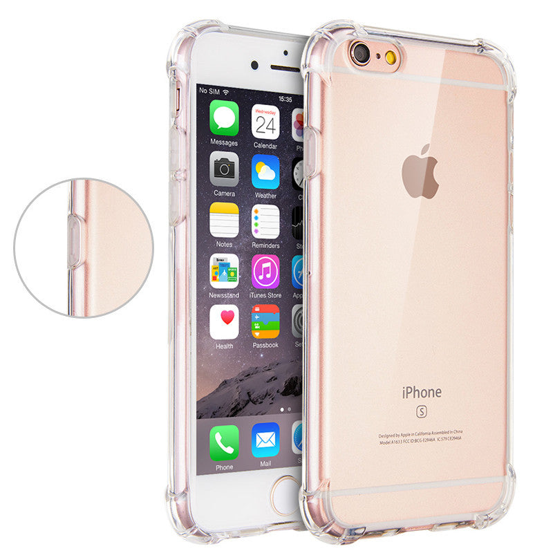 For Apple iPhone 6 6s Case Slim Crystal Clear TPU Silicone Protective sleeve for iPhone 6 plus / 6s plus cover 5 5S SE cases-Dollar Bargains Online Shopping Australia
