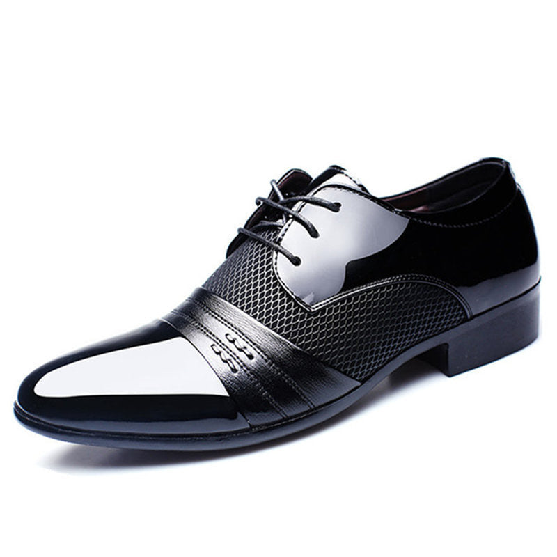 Luxury Brand Men Shoes Men's Flats Shoes Men Patent Leather Shoes Classic Oxford Shoes For Men Fashion-Dollar Bargains Online Shopping Australia