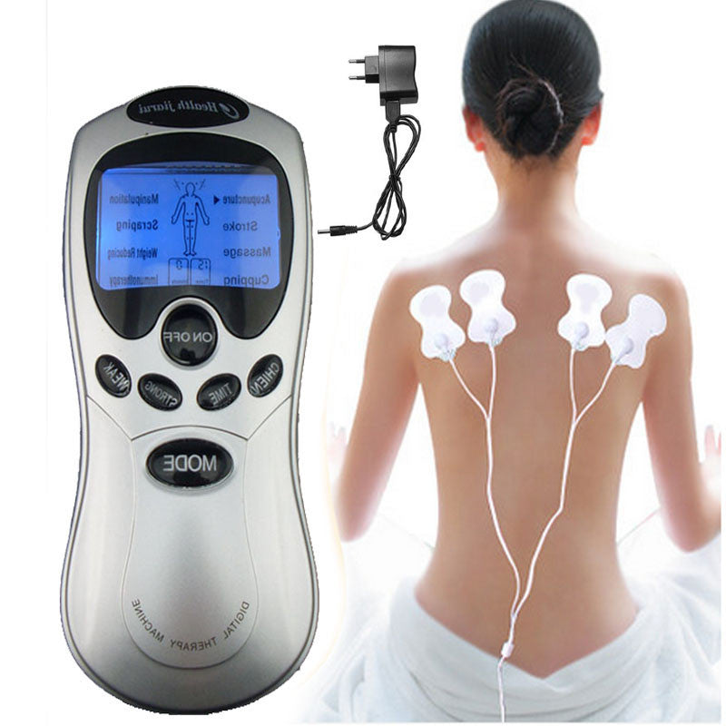 4 Electrode Health Care Tens Acupuncture Electric Therapy Massageador Machine Pulse Body Slimmming Sculptor Massager Apparatus-Dollar Bargains Online Shopping Australia