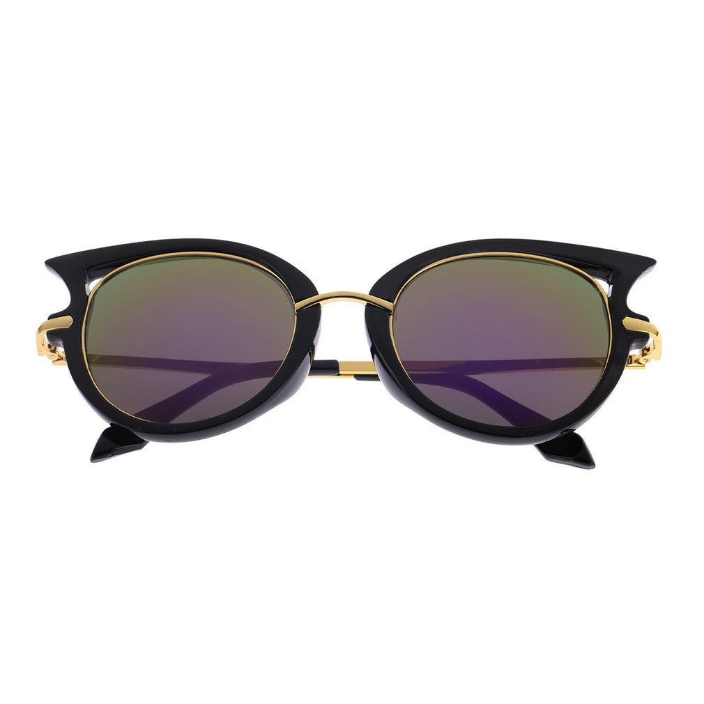 Retro Metal Frame Sexy Cat Eye Sunglasses for Women Coating Brand vintage sun glasses female-Dollar Bargains Online Shopping Australia