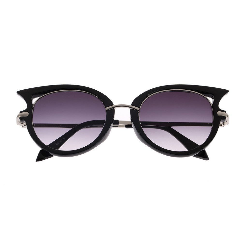 Retro Metal Frame Sexy Cat Eye Sunglasses for Women Coating Brand vintage sun glasses female-Dollar Bargains Online Shopping Australia