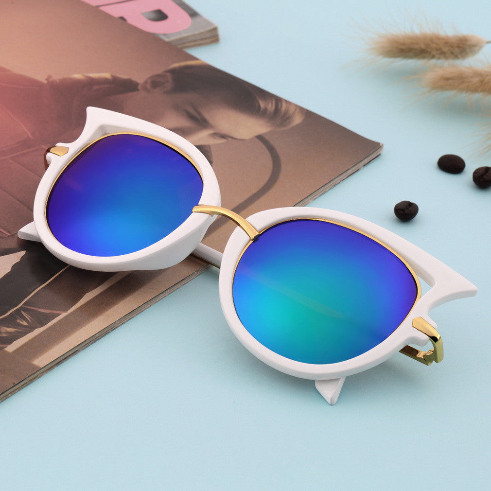 Retro Metal Frame Sexy Cat Eye Sunglasses for Women Coating Brand vintage sun glasses female-Dollar Bargains Online Shopping Australia