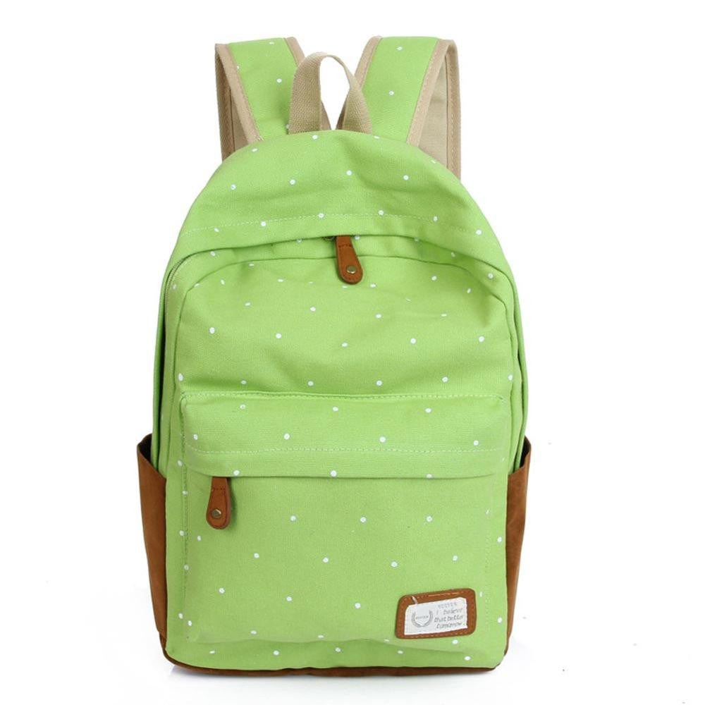 Fashion Unisex Dot Printing Backpack School Book Backpacks For Teenager Girl Boy School Bag Casual Stylish HB88-Dollar Bargains Online Shopping Australia