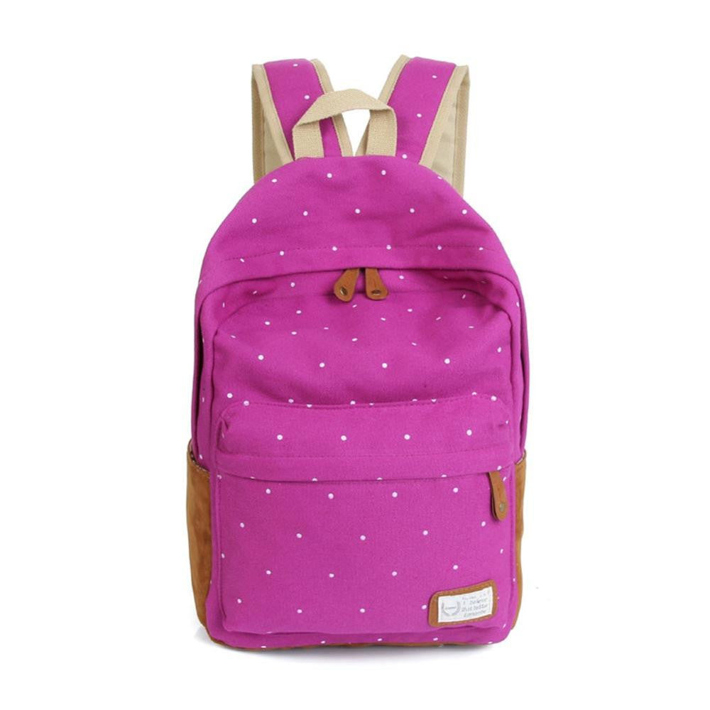 Fashion Unisex Dot Printing Backpack School Book Backpacks For Teenager Girl Boy School Bag Casual Stylish HB88-Dollar Bargains Online Shopping Australia