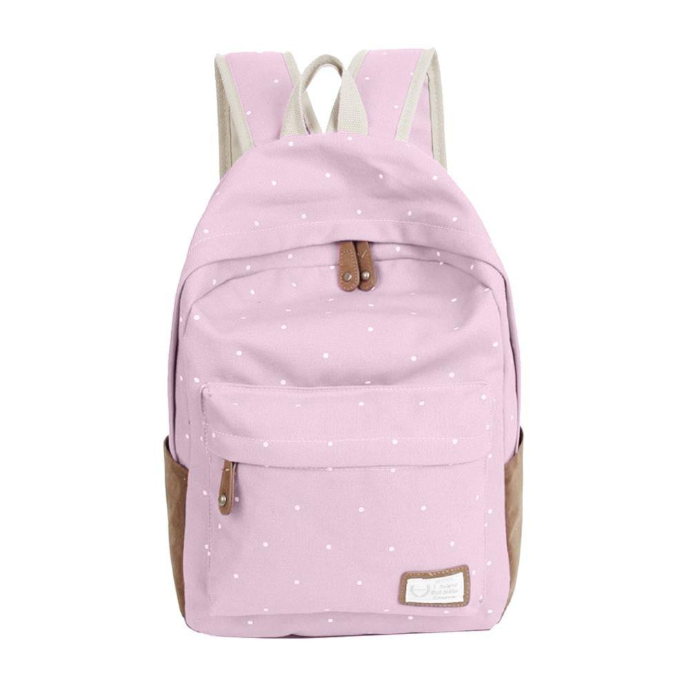 Fashion Unisex Dot Printing Backpack School Book Backpacks For Teenager Girl Boy School Bag Casual Stylish HB88-Dollar Bargains Online Shopping Australia