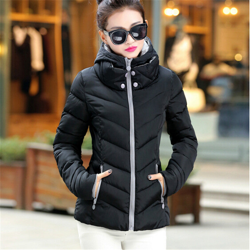 Fashion Down & Parkas Warm Winter Coat Women Light Thick Winter Plus Size Hooded Jacket Female Femme Outerwear C1728-Dollar Bargains Online Shopping Australia