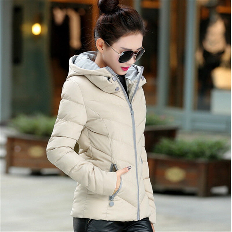 Fashion Down & Parkas Warm Winter Coat Women Light Thick Winter Plus Size Hooded Jacket Female Femme Outerwear C1728-Dollar Bargains Online Shopping Australia