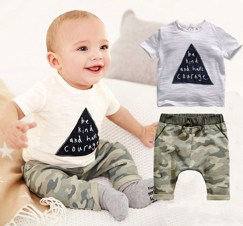 Bear Leader kids boys summer style infant clothes baby clothing sets boy Cotton little monsters short sleeve 2pcs baby-Dollar Bargains Online Shopping Australia