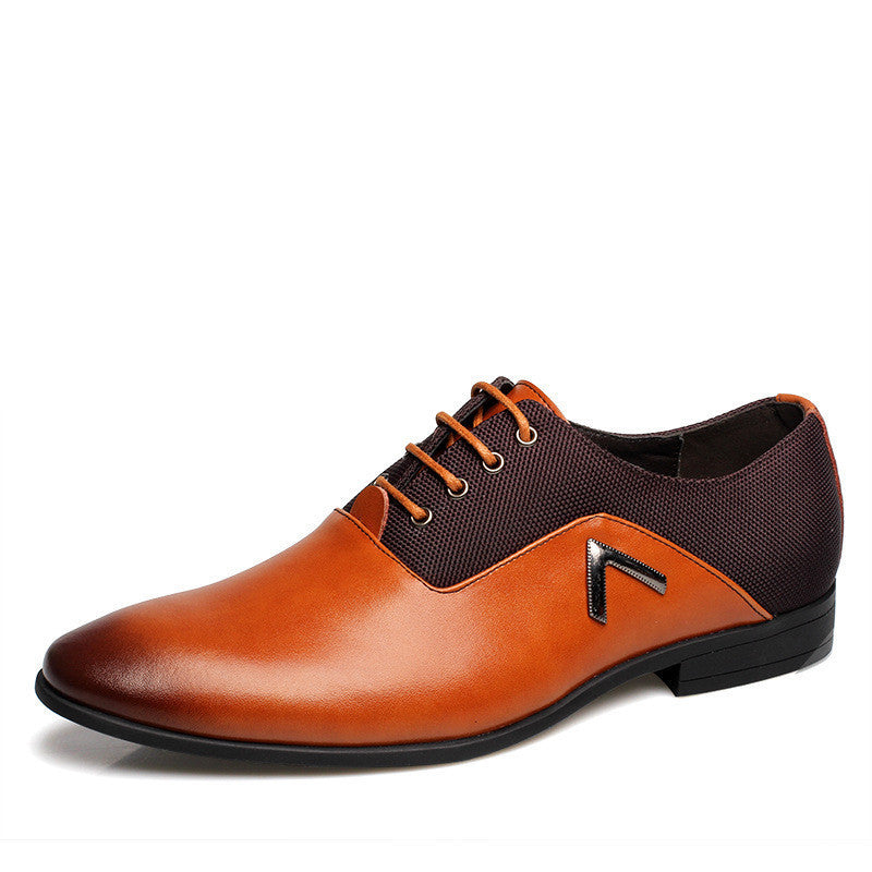 Men Formal Leather Shoes Quality Brand Mens Dress Oxfords Flats Size 6-12-Dollar Bargains Online Shopping Australia