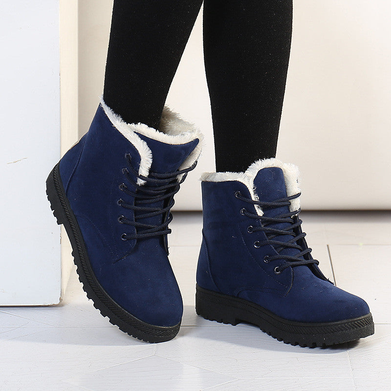 Women boots winter boots warm snow boots fashion platform shoes women fashion ankle boots-Dollar Bargains Online Shopping Australia