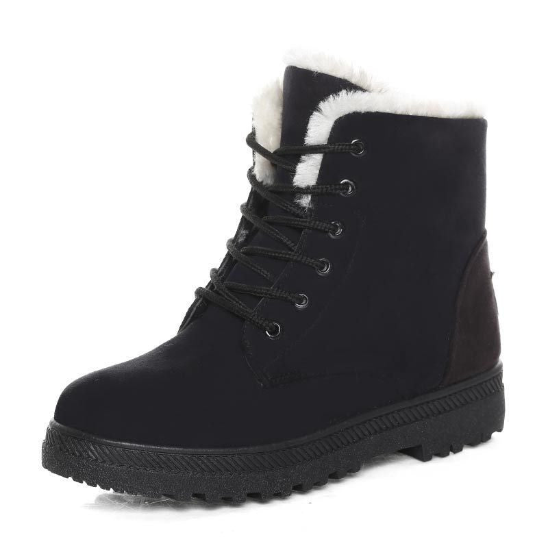 Women boots winter boots warm snow boots fashion platform shoes women fashion ankle boots-Dollar Bargains Online Shopping Australia