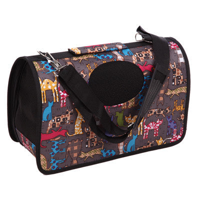 Fashion Pet Dog Cat Puppy Portable Travel Carrier Tote Bag Handbag Crates Kennel Luggage FULI-Dollar Bargains Online Shopping Australia