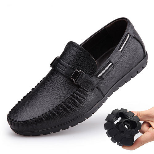 Real Leather Men Flats Genuine Leather Men Boat Shoes,Fashion Men Moccasins Shoes Chaussure Homme Soft Men Shoes-Dollar Bargains Online Shopping Australia