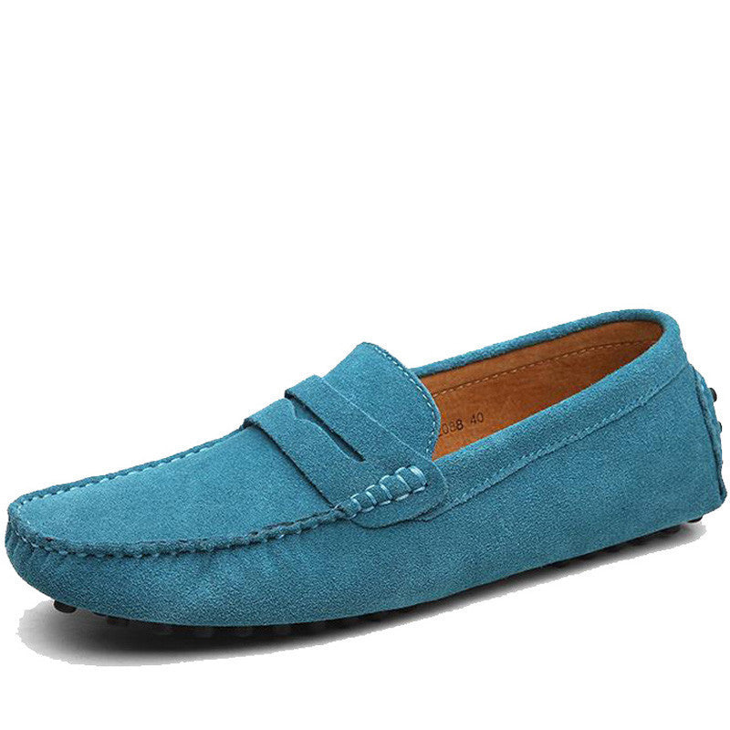 Brand Fashion Summer Style Soft Moccasins Men Loafers High Quality Genuine Leather Shoes Men Flats Gommino Driving Shoes-Dollar Bargains Online Shopping Australia