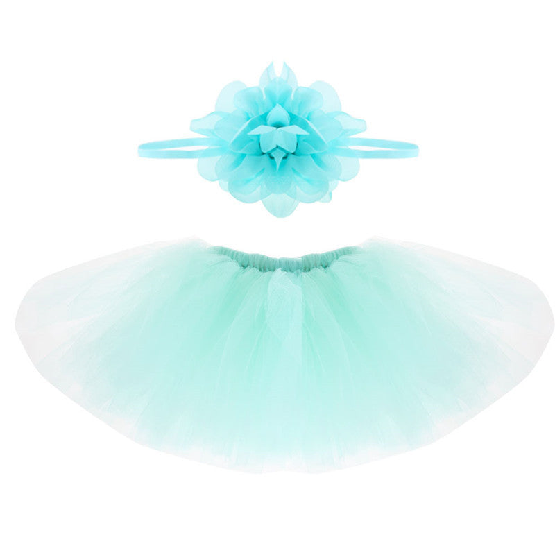 Pettiskirt born Photography Props Infant Costume Outfit Princess Baby Tutu Skirt Headband Baby Photography Props-Dollar Bargains Online Shopping Australia