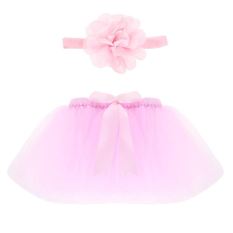 Pettiskirt born Photography Props Infant Costume Outfit Princess Baby Tutu Skirt Headband Baby Photography Props-Dollar Bargains Online Shopping Australia