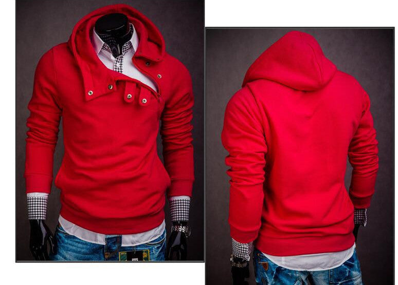 Hoodies Men Hip Hop Mens Brand 7 Color Stitching Hedging Hoodie Sweatshirt Suit Slim Fit Men Hoody-Dollar Bargains Online Shopping Australia