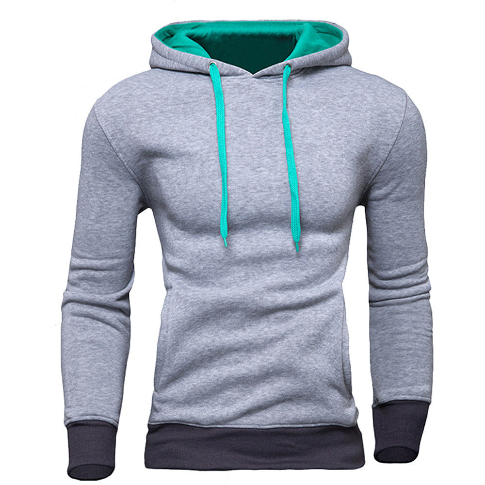 Brand Sweatshirt Men Hoodies Fashion Solid Fleece Hoodie Mens Hip Hop Suit Pullover Men's Tracksuits-Dollar Bargains Online Shopping Australia