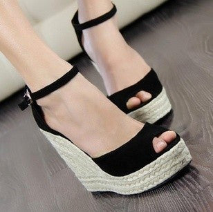 Summer style comfortable Bohemian Wedges Women sandals for Lady shoes high platform open toe flip flops Plus-Dollar Bargains Online Shopping Australia