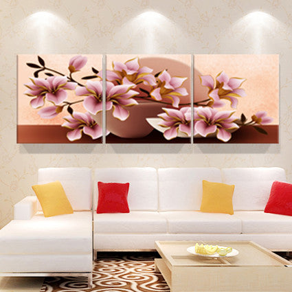 Print poster canvas Wall Art Beautiful roses cuadros Decoration art oil painting Modular pictures on the hall wall(no frame)3pcs-Dollar Bargains Online Shopping Australia