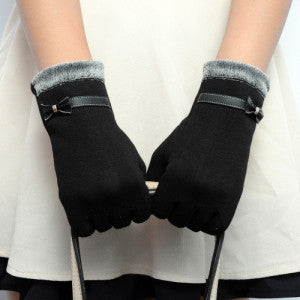 brand Fashion Womens Touch Screen Wrist Gloves Mittens For women Warm Winter Gloves-Dollar Bargains Online Shopping Australia