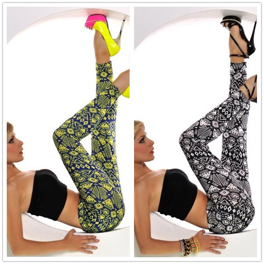 High Quality 16 COLOURS Women's girl's casual High Elastic printed Leggings Fitness Comfortable leggins pants LG023-Dollar Bargains Online Shopping Australia