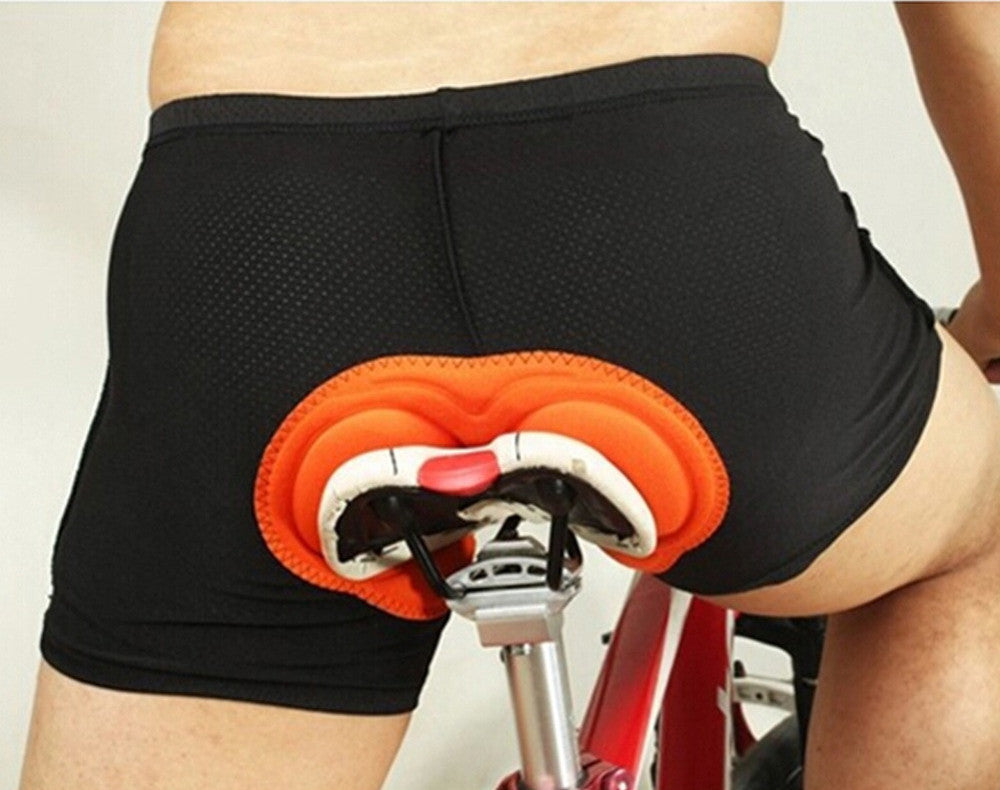 Unisex Black Bicycle Cycling Comfortable Underwear Sponge Gel 3D Padded Bike Short Pants Cycling Shorts Size S-XXXL-Dollar Bargains Online Shopping Australia