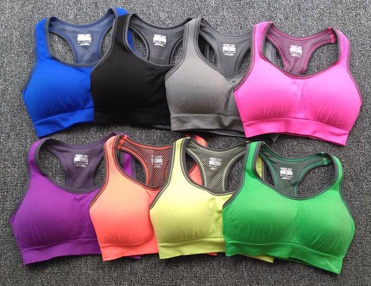 HOT Professional women sports bras GYM lady running fitness exercise quick-drying underwear training dancing Shockproof vest-Dollar Bargains Online Shopping Australia