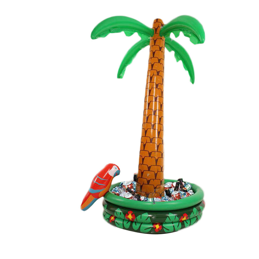 Inflatable Coconut Palm Tree Drinks Cooler Ice Bucket Summer Beach Decorations Swimming Pool Party Favors 1.8 M Hawaii Series-Dollar Bargains Online Shopping Australia