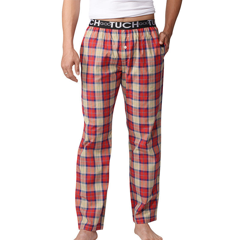 Pyjama Pants Men Underwear Trousers Plaid Mens Lounge Pants Pantalon Piyamas Jovenes Pijama Gootuch 2505-Dollar Bargains Online Shopping Australia