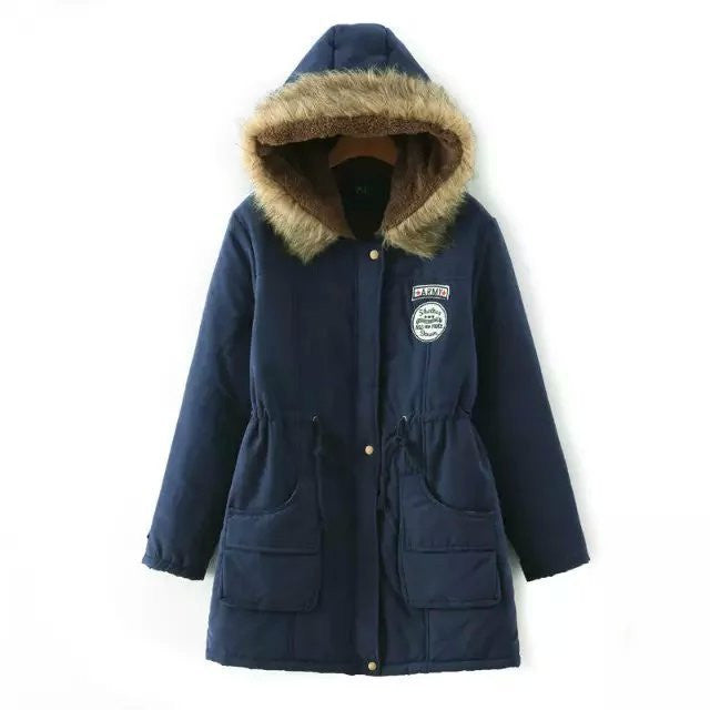 Parkas Female Women Winter Coat Thickening Cotton Winter Jacket Womens Outwear Parkas for Women Winter-Dollar Bargains Online Shopping Australia